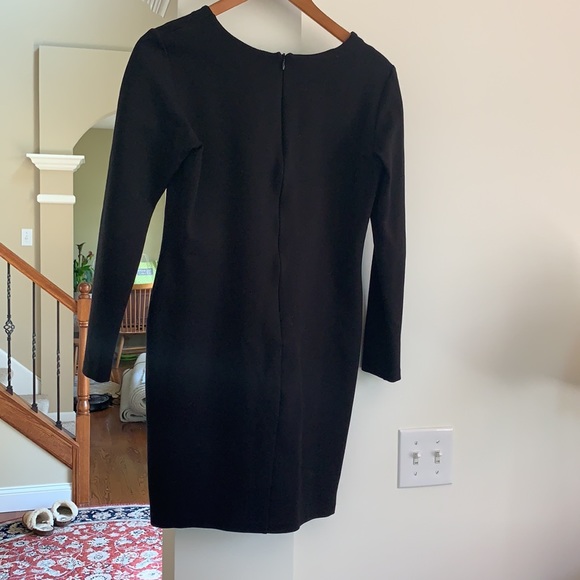 Amanda Uprichard Black Cross front Dress - Picture 3 of 3